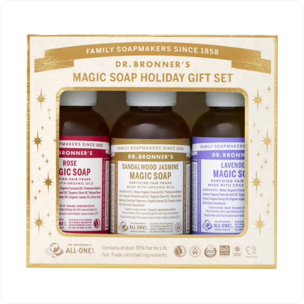Dr.bronner's マジックソープ ホリデーギフトセット 2023