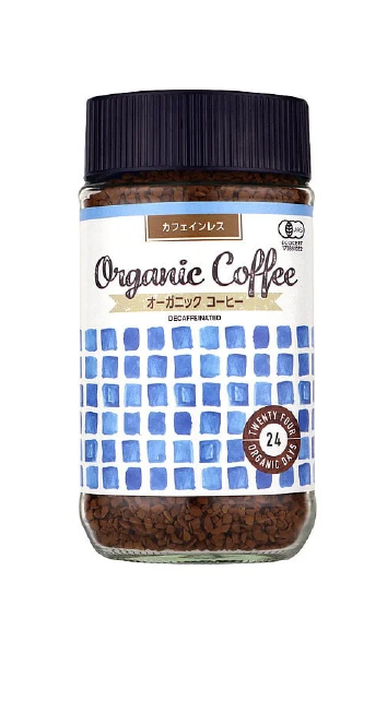 【24 ORGANIC DAYS】オーガニック インスタントコーヒー カフェインレス